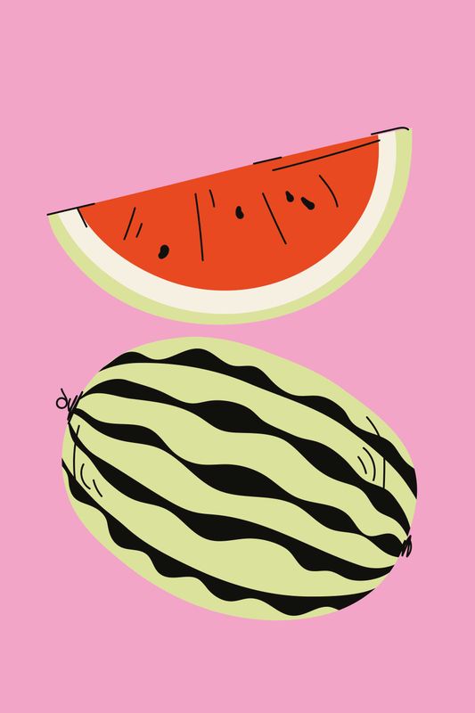 Poster - Vannmelon