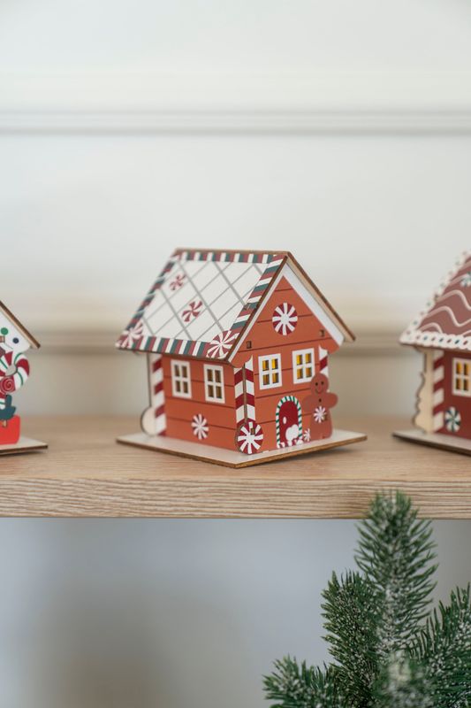 Treby - Pepperkakehus 9cm Pepperkake