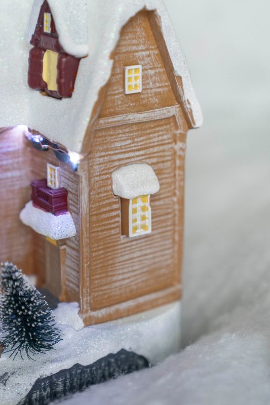 Juleby - Isdekt Hus