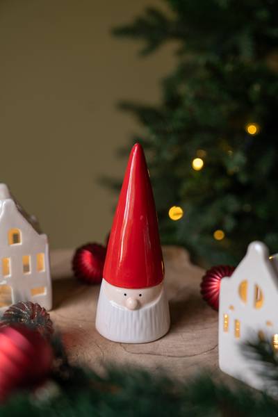 Hovedbilde Nisse 15cm Rød