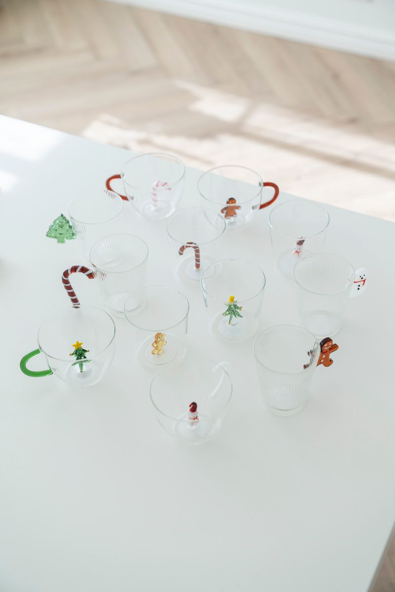 Tekopp - Glass Juletre