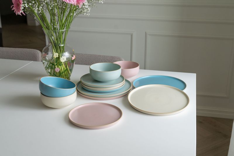 Harmoni - Tallerken – Ø21 cm – Rosa