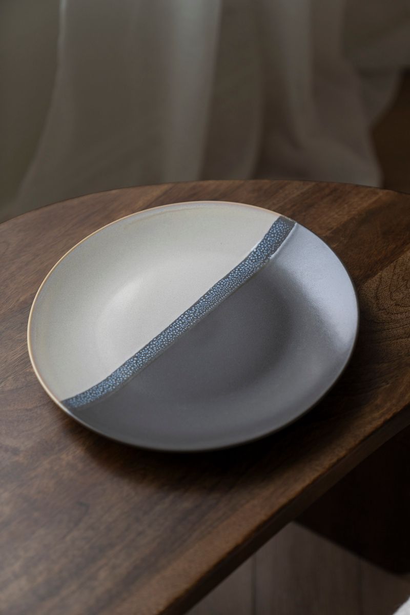 Hombre - Tallerken 26cm Blå/Beige
