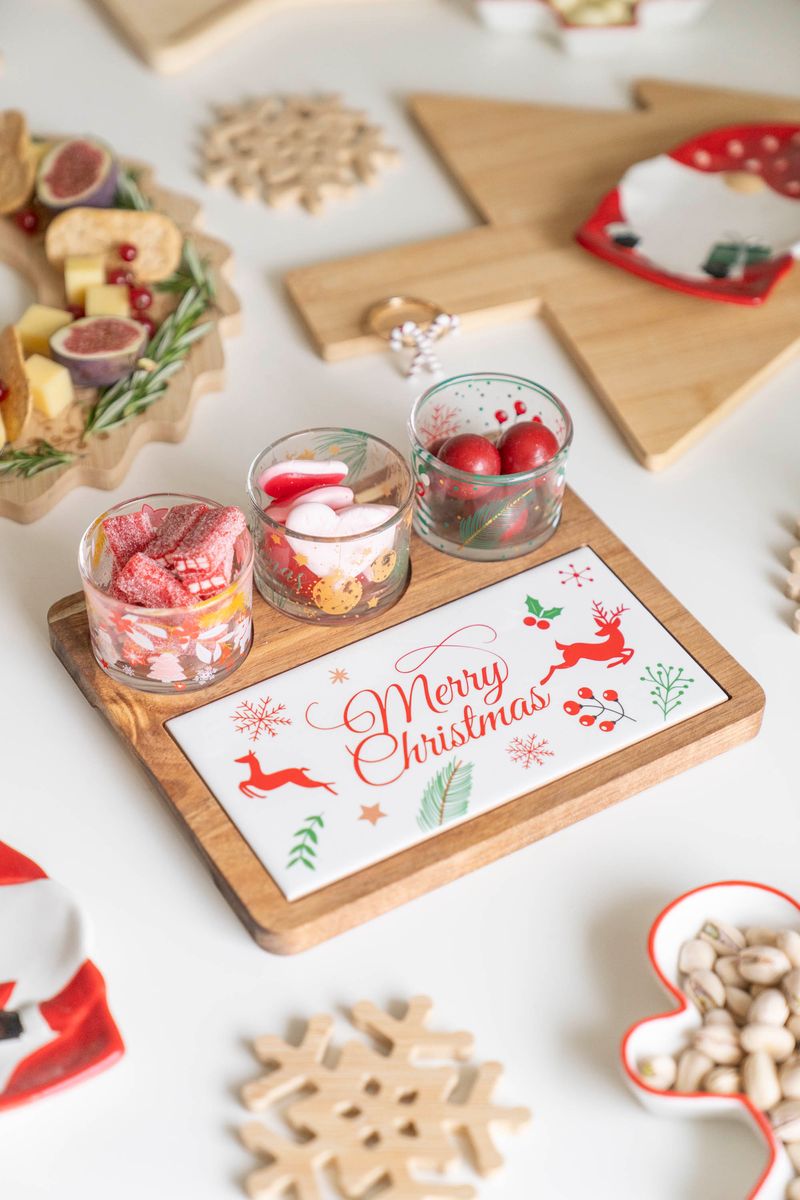 Serveringssett - Merry Christmas