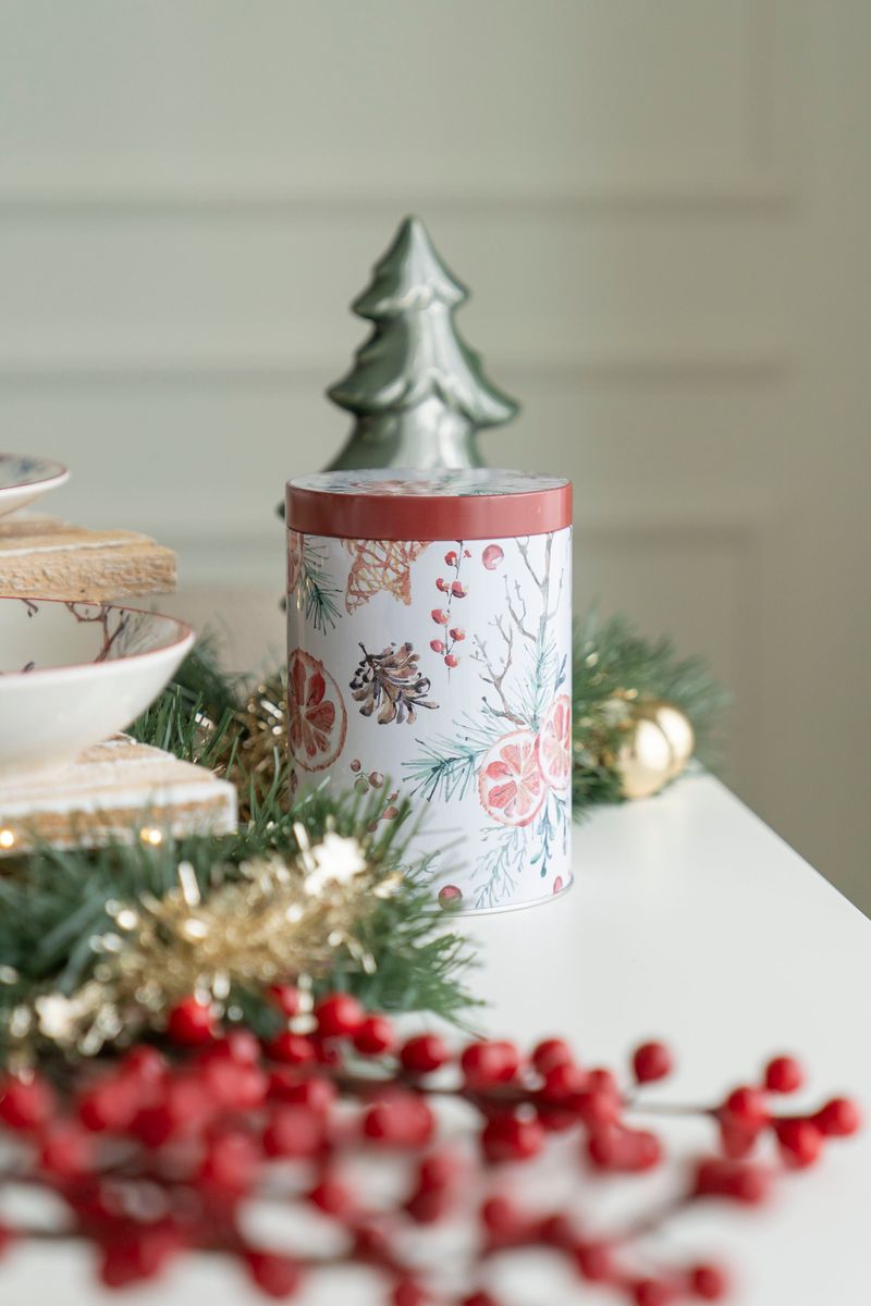 Kakeboks 10,5x15,5cm - Rød