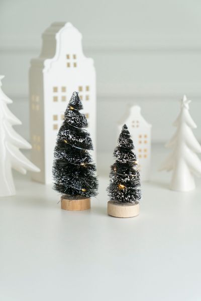 Hovedbilde Dekortre 20cm Svart