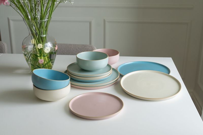 Harmoni - Tallerken – Ø27 cm – Beige