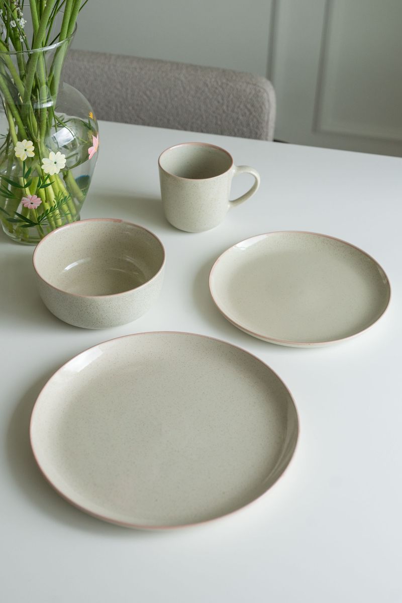 Sand tallerken – Ø27 cm