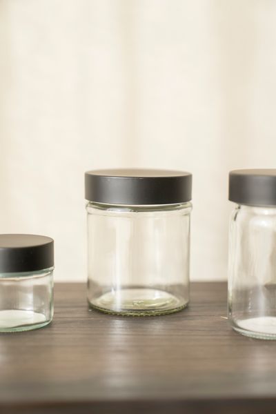 Hovedbilde Krukke m/svart lokk 300ml