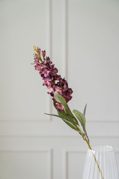 Hovedbilde Kunstig Blomst Ridderspore 81cm Mørk Rosa