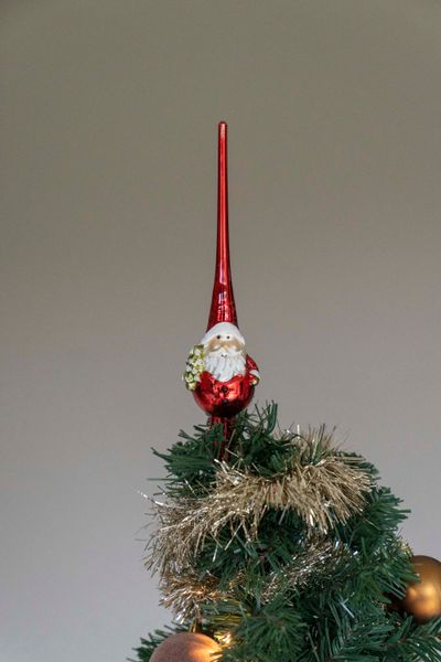 Hovedbilde Tretopper - Rød Nisse 25cm