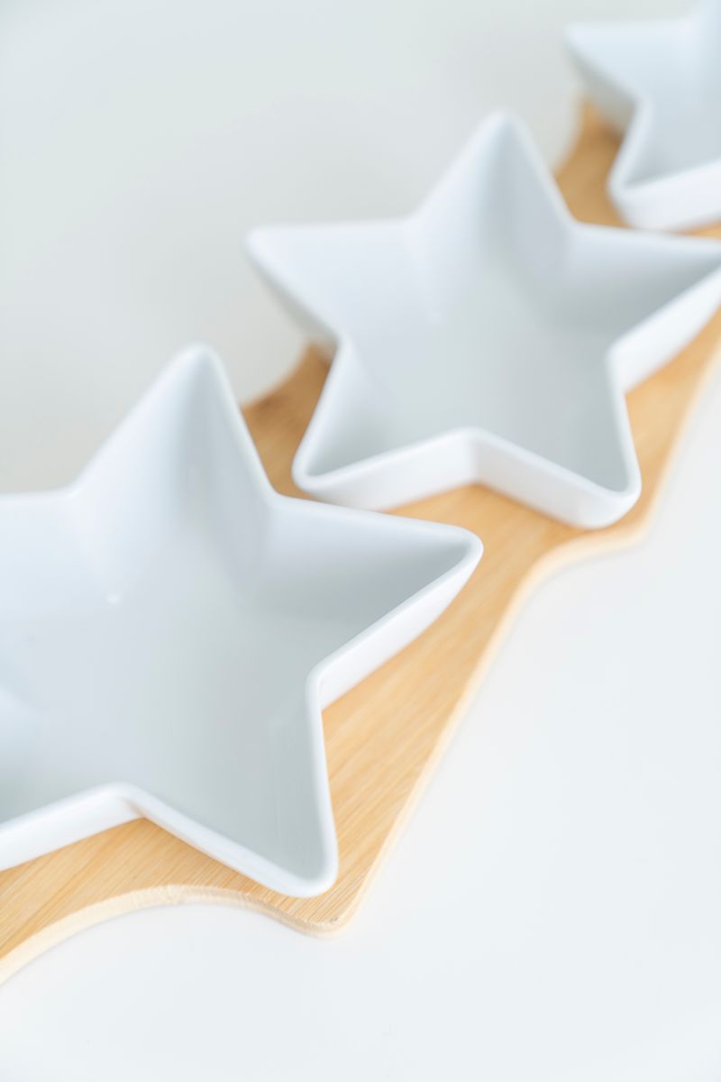 Serveringssett - Stjerneskudd