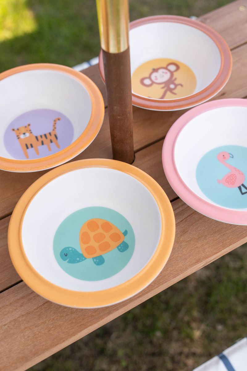 Play barneskål – 400 ml – tiger