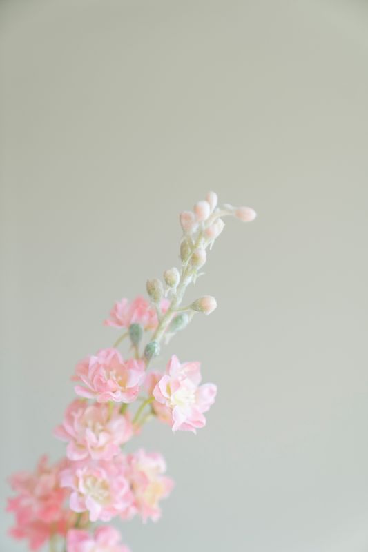 Kunstig Blomst 85cm - Lys Rosa