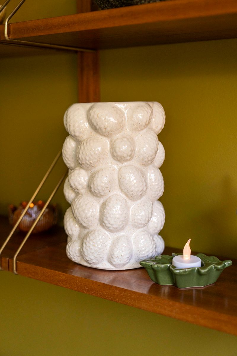 Vase - Kongle 23cm Beige