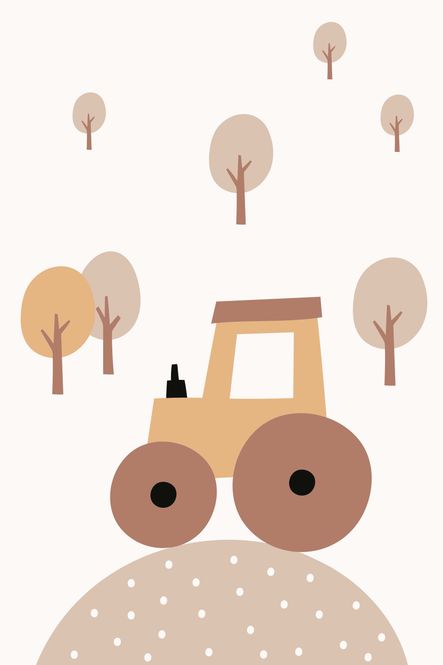 Hovedbilde Poster - Traktor
