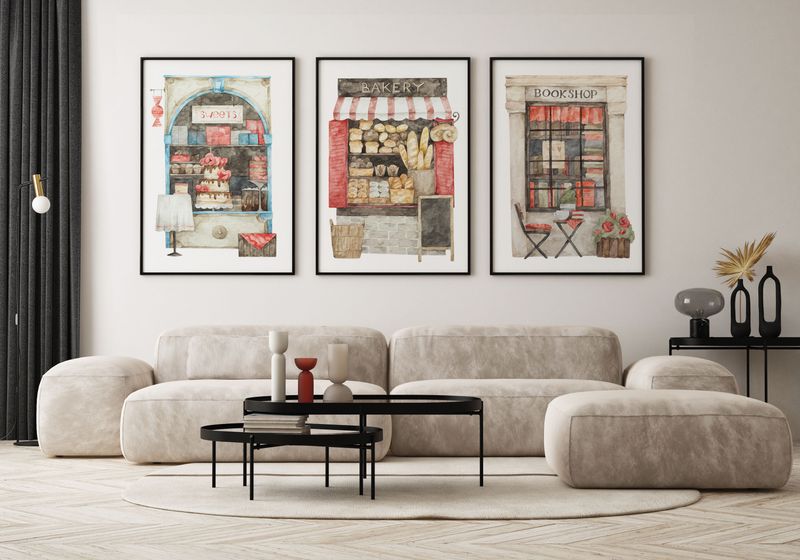 Poster - Vannfarger Bokhandel