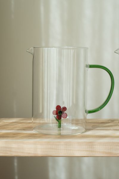 Hovedbilde Glassmugge – 1,6 L – Rød