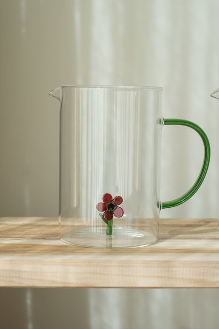 Hovedbilde Glassmugge – 1,6 L – Rød