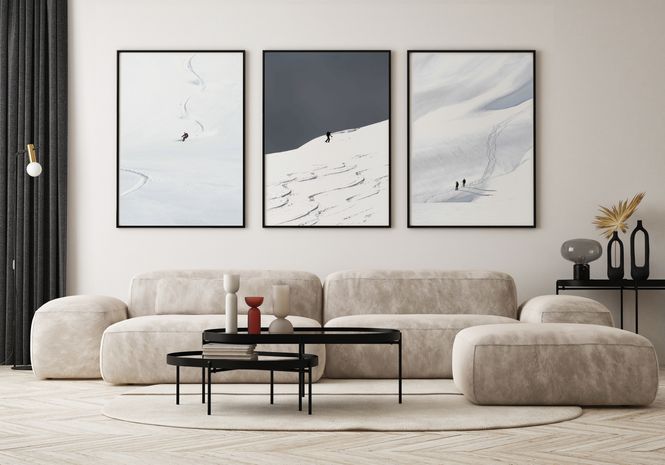 Hovedbilde Poster - Skirenn 1