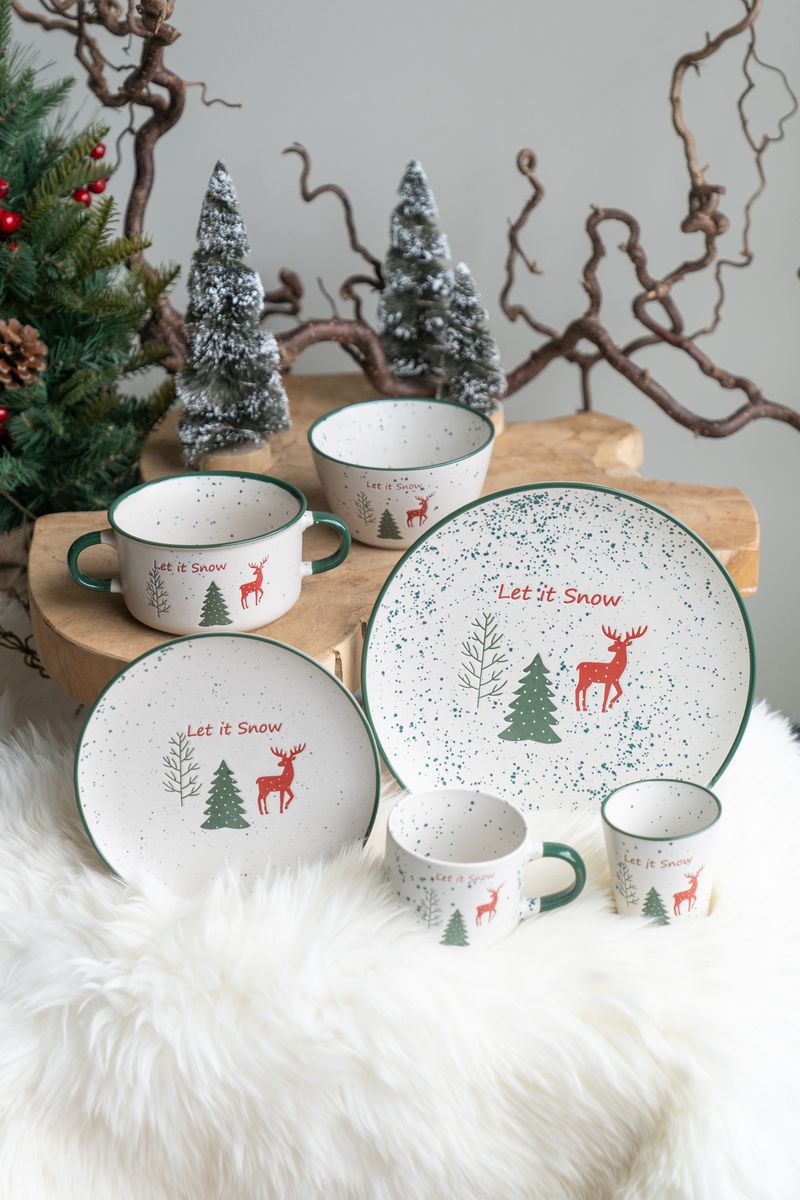 Joy - Jumbokopp 13,5cm Let It Snow