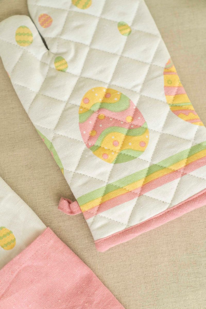 Stekevott i bomull – Egg – 32×16 cm