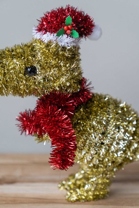 Tinsel Dinosaur Gull