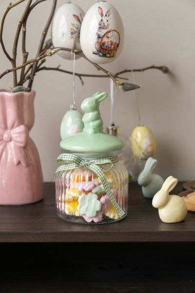 Hovedbilde Oppbevaringskrukke glass – 650 ml – ...