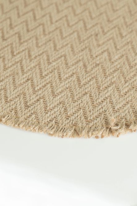 Hovedbilde Brikke Jute 38cm - Lys