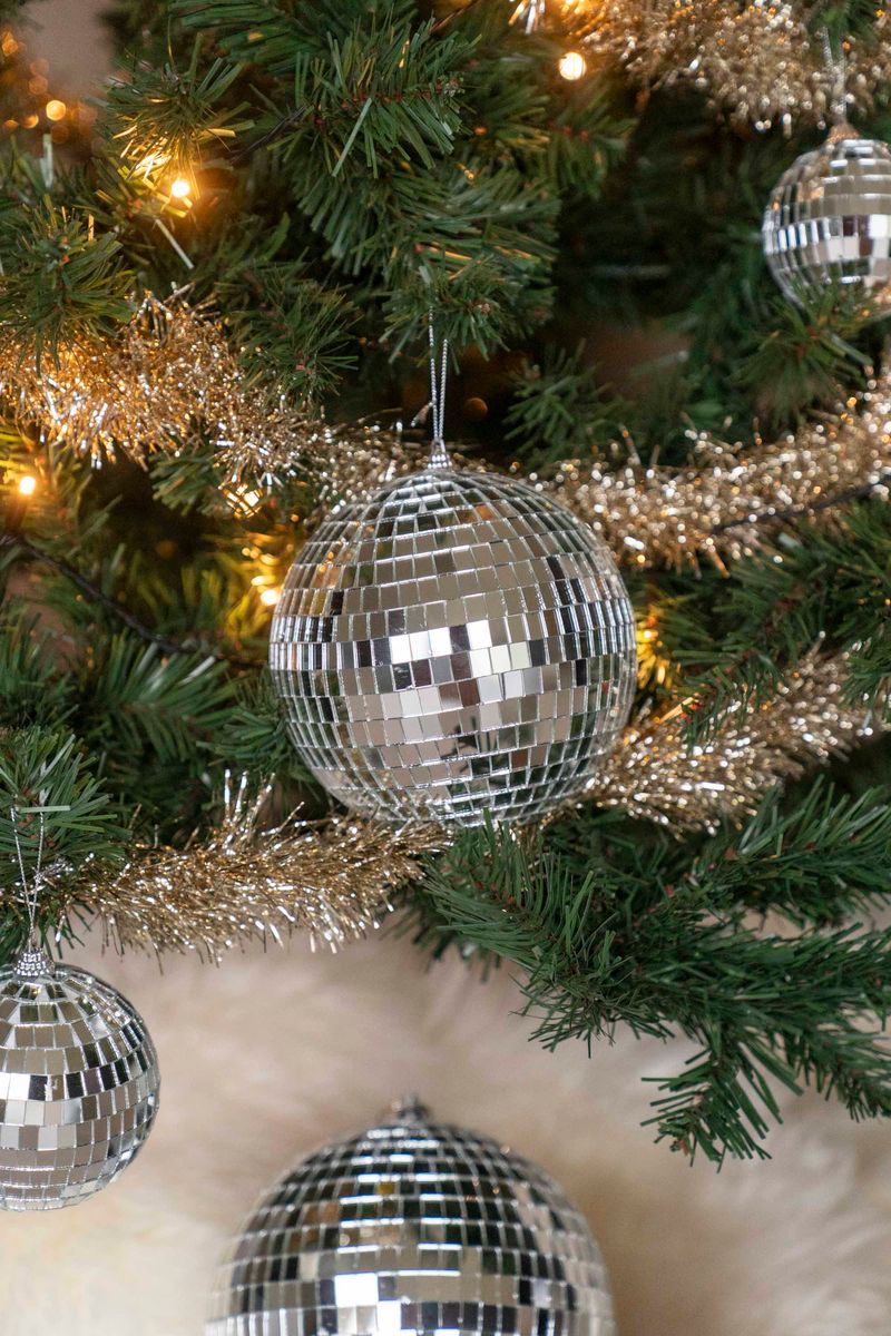 Juletrepynt - Disko 15cm 