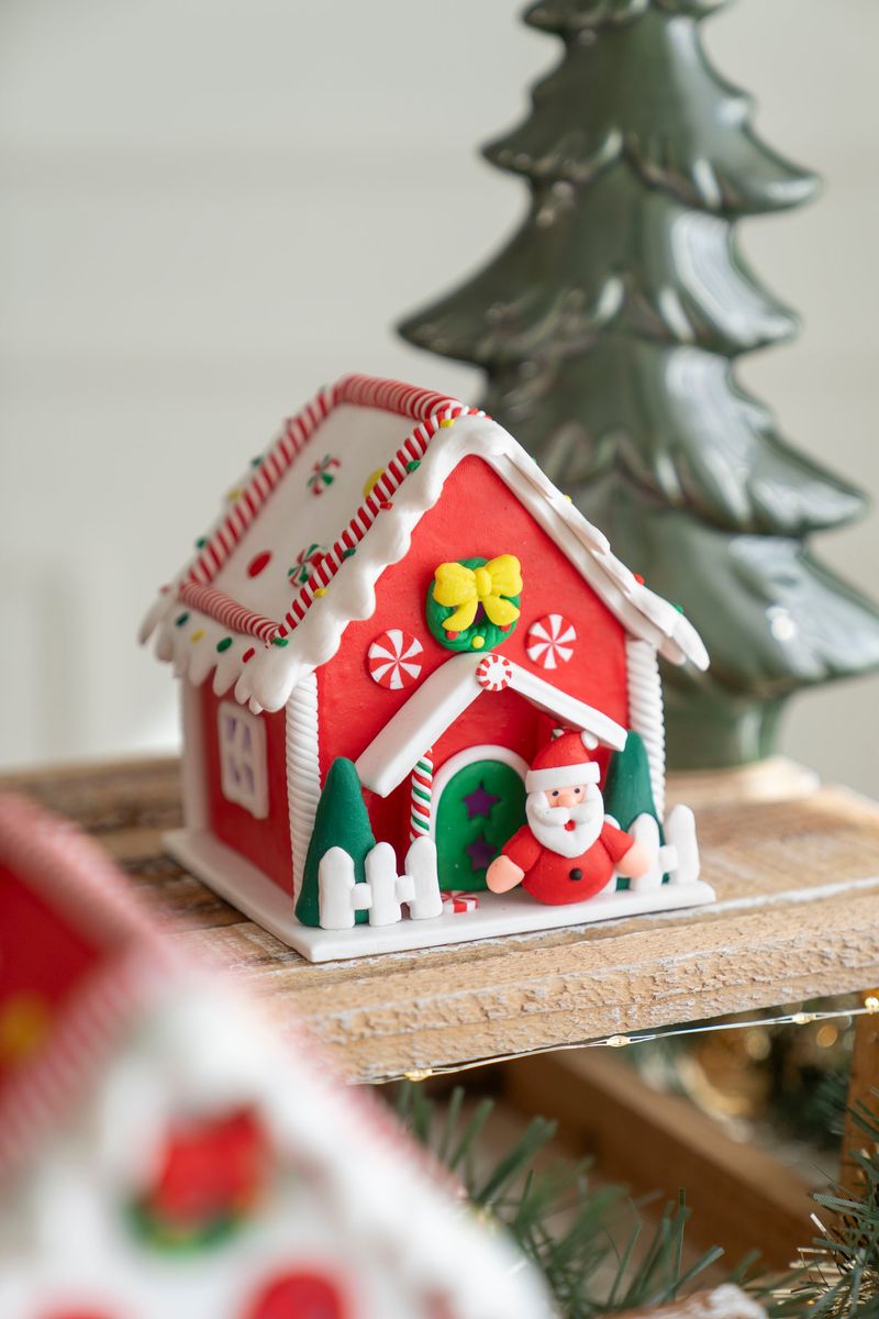 Pepperkakehus 14cm - Nisse