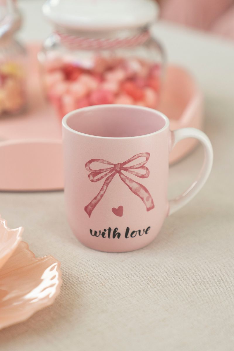 Krus Sløyfe Rosa