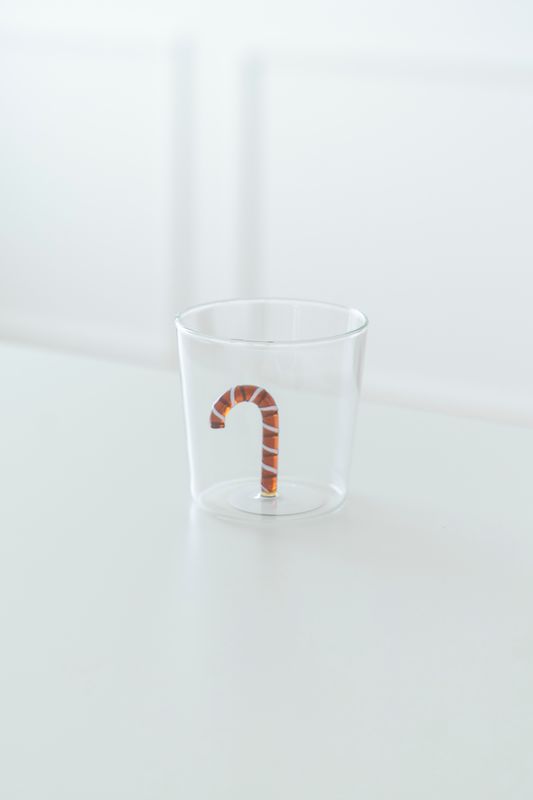 Vannglass - Candy Cane