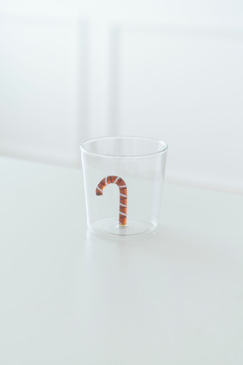 Vannglass - Candy Cane