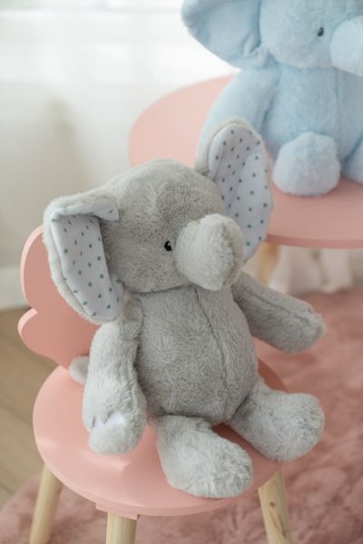 Hovedbilde Kosedyr elefant – 38 cm – Grå