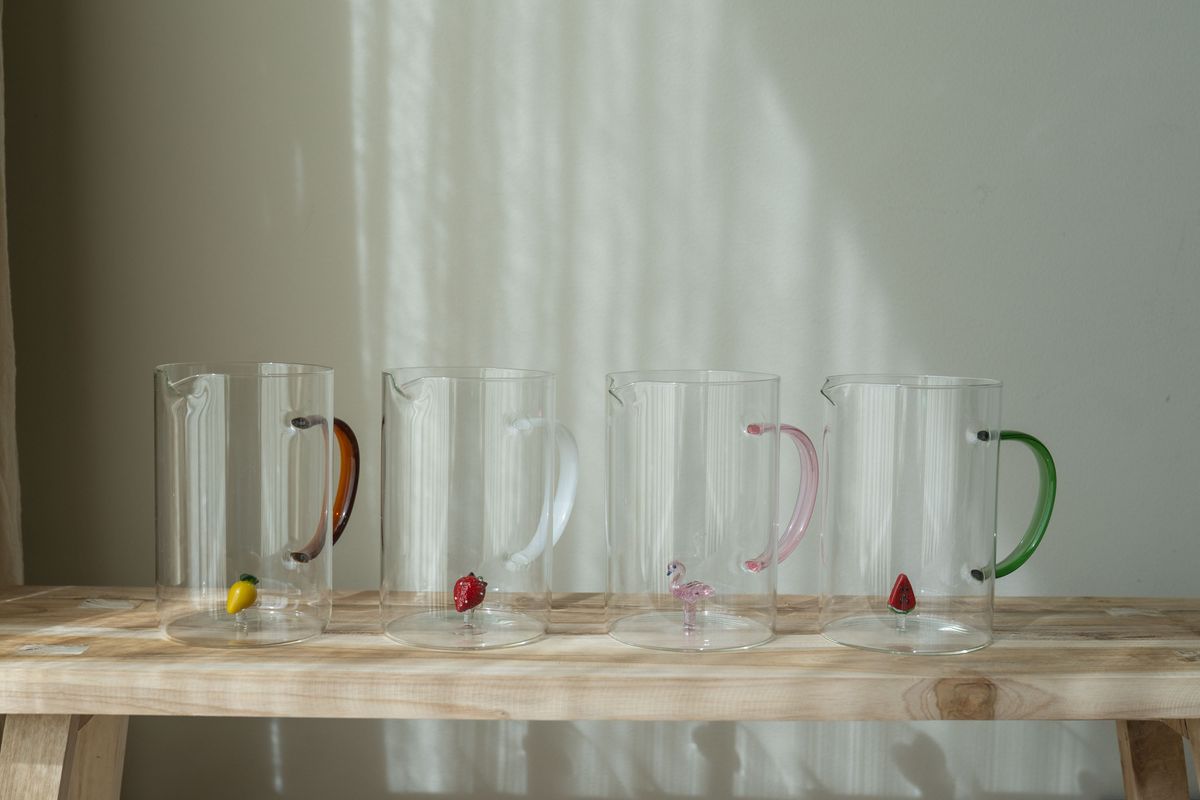 Glassmugge – 1,6 L – Flamingo