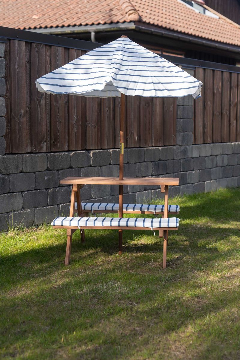 Pikniksett barn – bord og benk