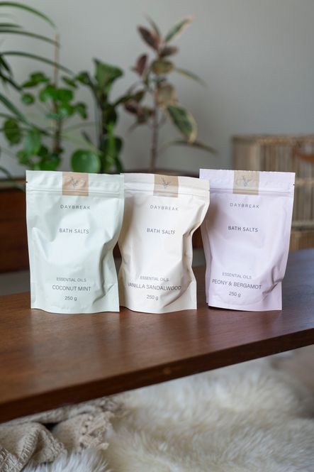 Hovedbilde Daybreak Badesalt - Vanilla Sandalwood