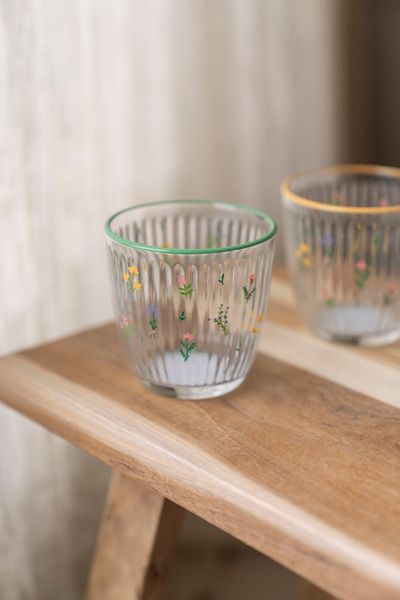 Hovedbilde Markblomst Vannglass 295ml - Grønn