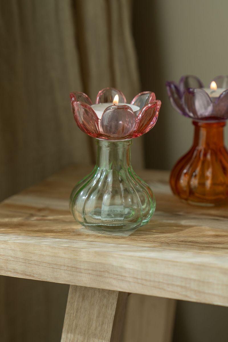Telysholder blomst – grønn