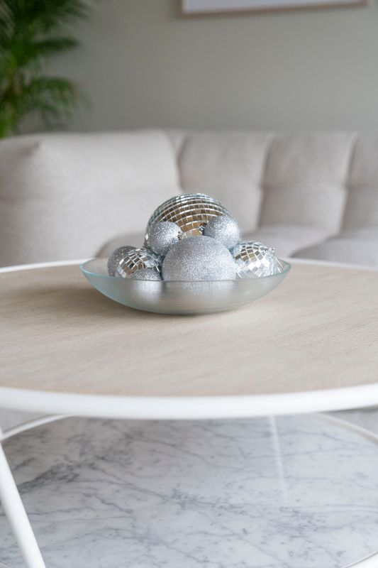 Glassbolle 30cm Klar