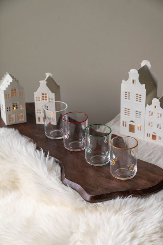 Xmas Vannglass 410ml - Juletre