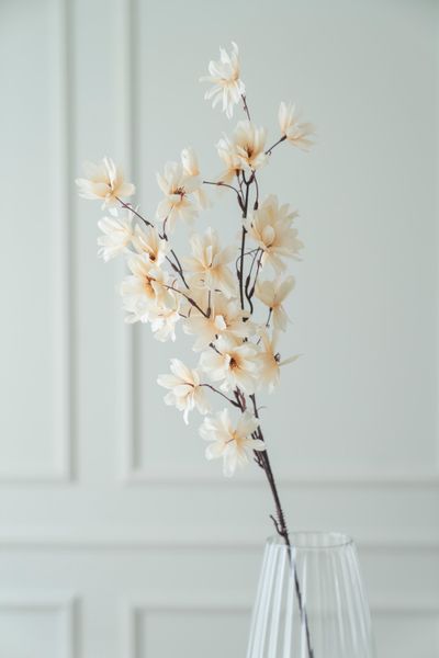 Hovedbilde Kunstig Blomst 93cm - Beige