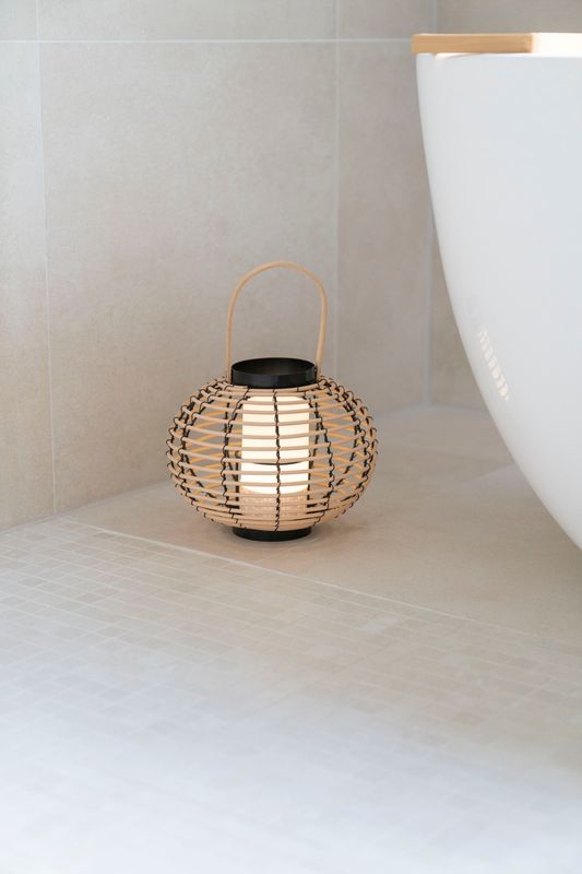 LED Lanterne Bambus 