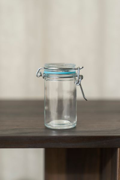 Hovedbilde Glasskrukke 80ml - Blå