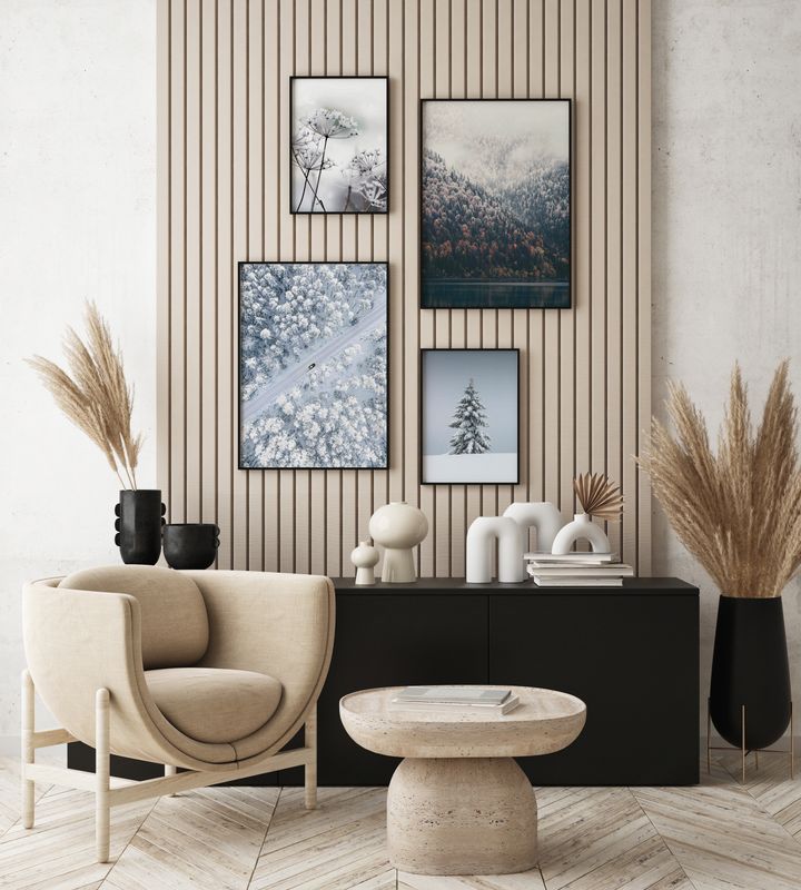 Poster - Frost Blomst