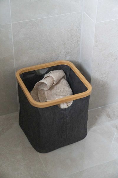 Hovedbilde Kurv m/bambus 30x30cm