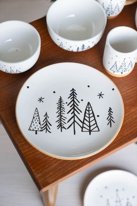 Hovedbilde Snøfnugg - Tallerken 24cm