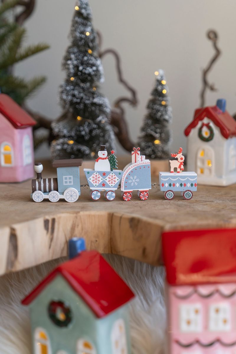 Tog 20cm - Brun/Blå