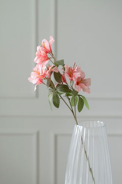 Hovedbilde Kunstig Blomst Engkarse 65cm - Lys Rosa